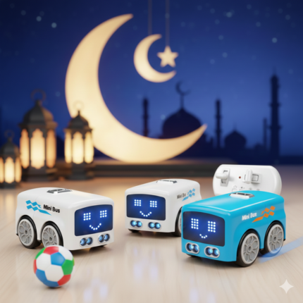 (RAMADAN SALE)✨ 2.4GHz Electric 5in1 Remote & Induction Controlled Mini Bus